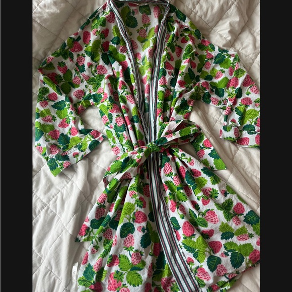 Printfresh strawberry fields short cotton robe - Picture 2 of 3